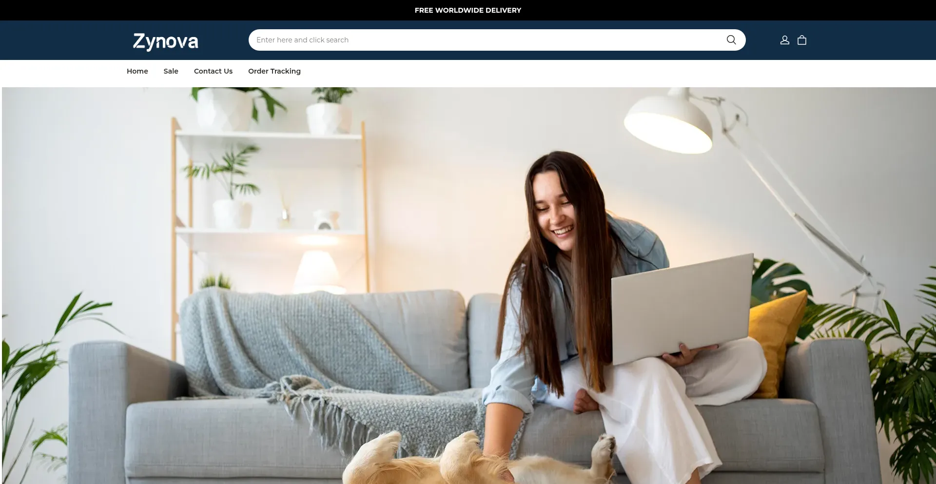 Website screenshot of Zynova-au.com